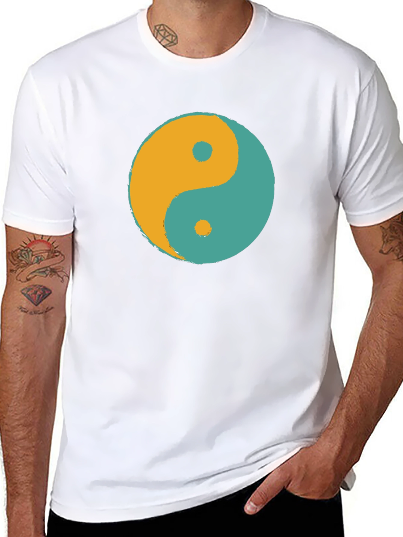 Yin Yang Graphic Tee - Balance & Harmony