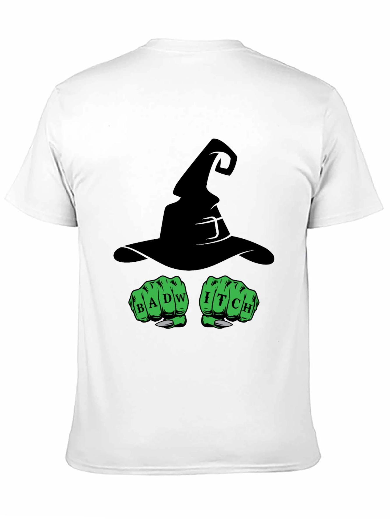 Bad Witch Halloween T-Shirt - Punch Design