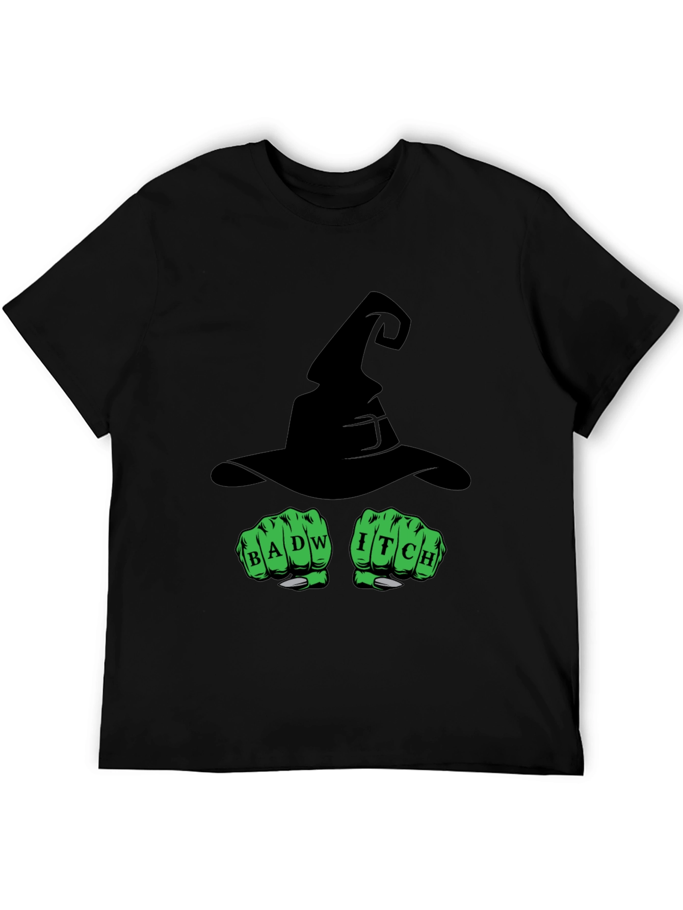 Bad Witch Halloween T-Shirt - Punch Design