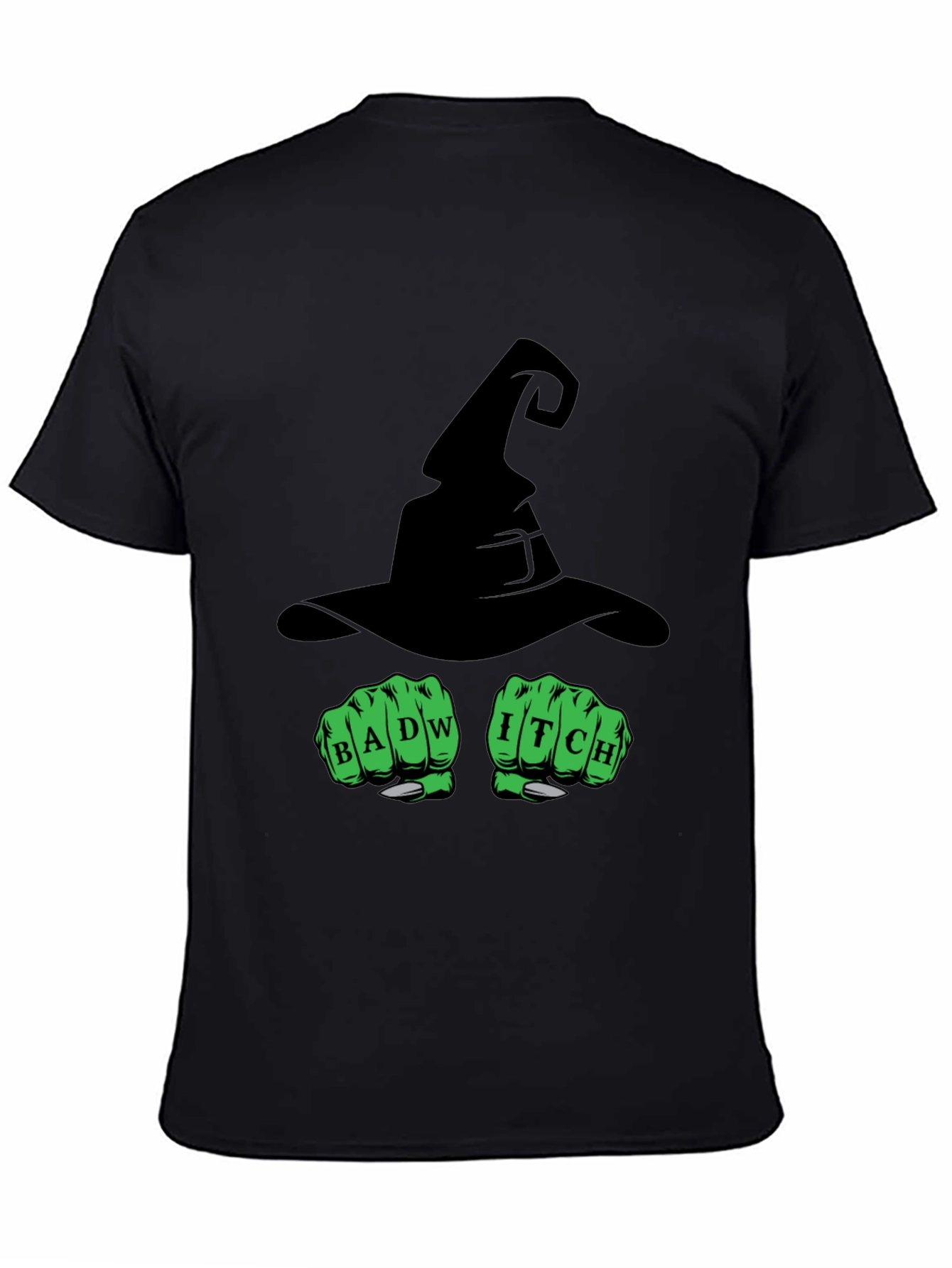 Bad Witch Halloween T-Shirt - Punch Design
