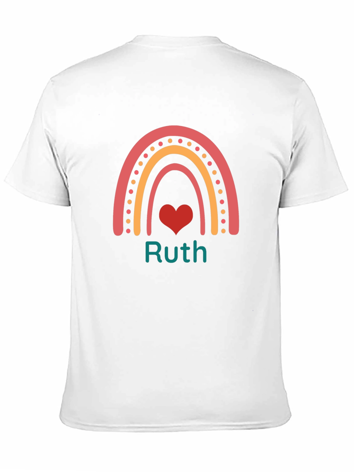 Ruth Rainbow Heart Tee