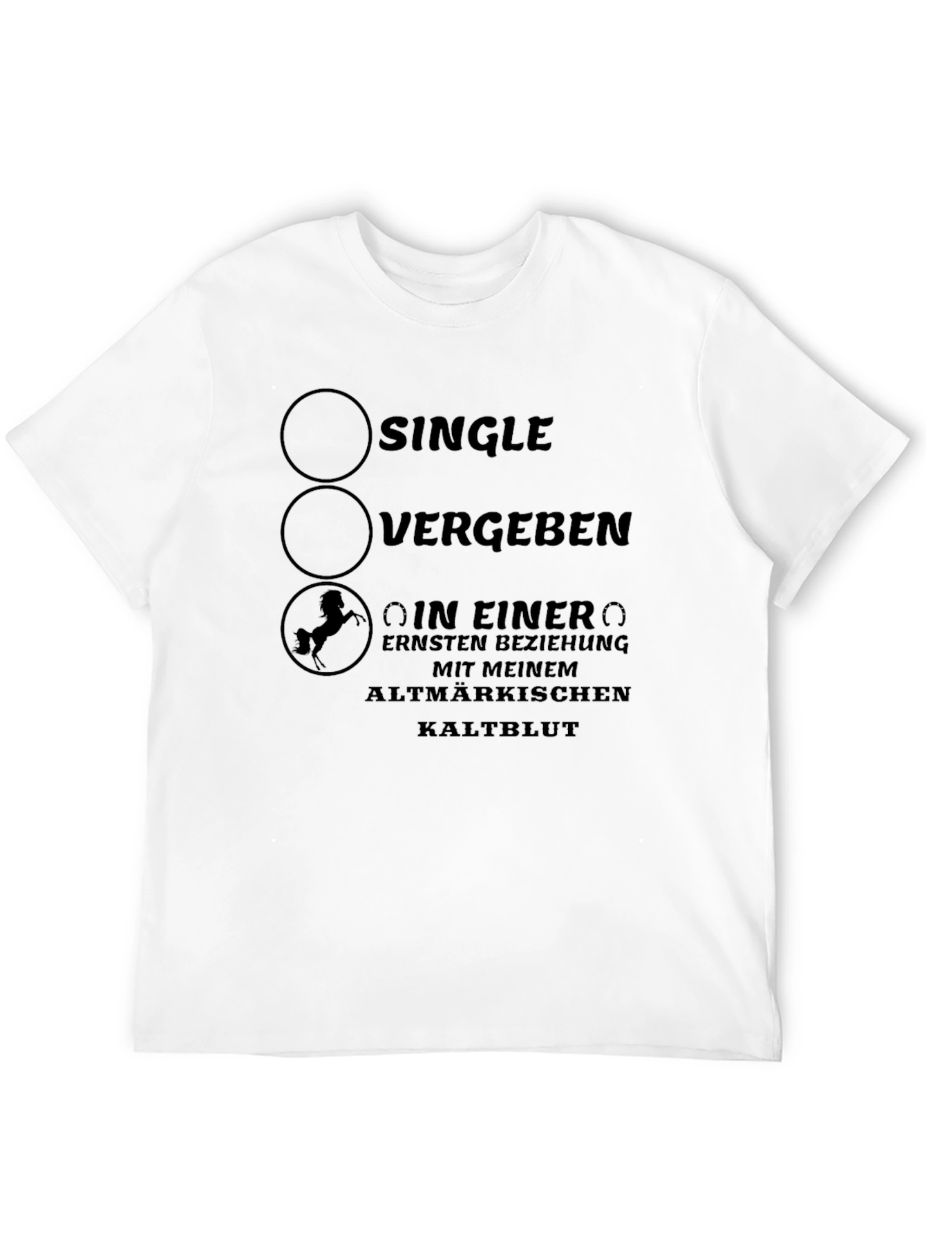 Single Horse Lover T-Shirt