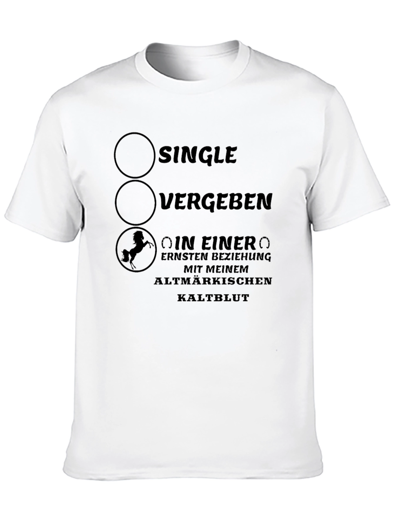 Single Horse Lover T-Shirt