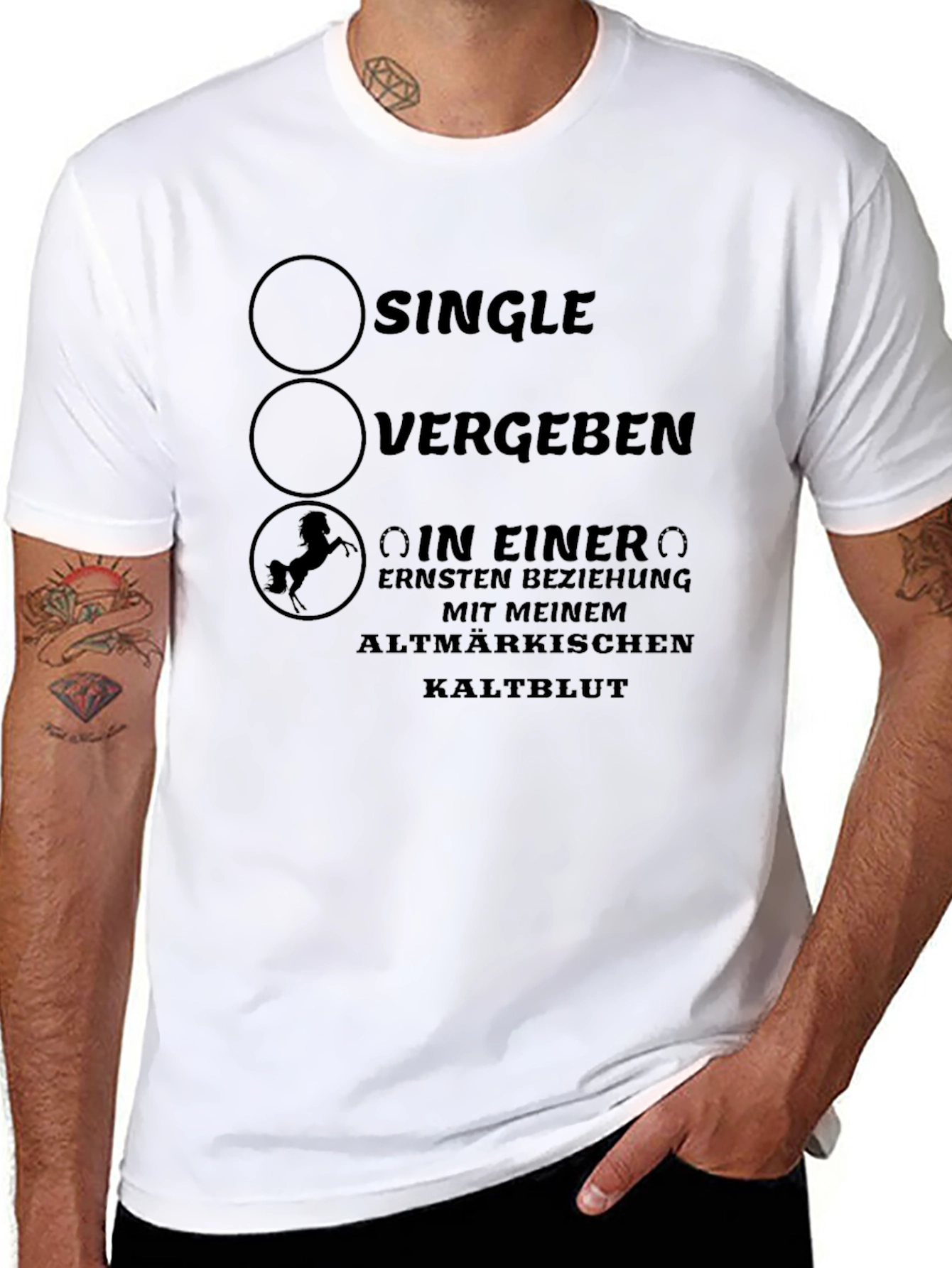 Single Horse Lover T-Shirt