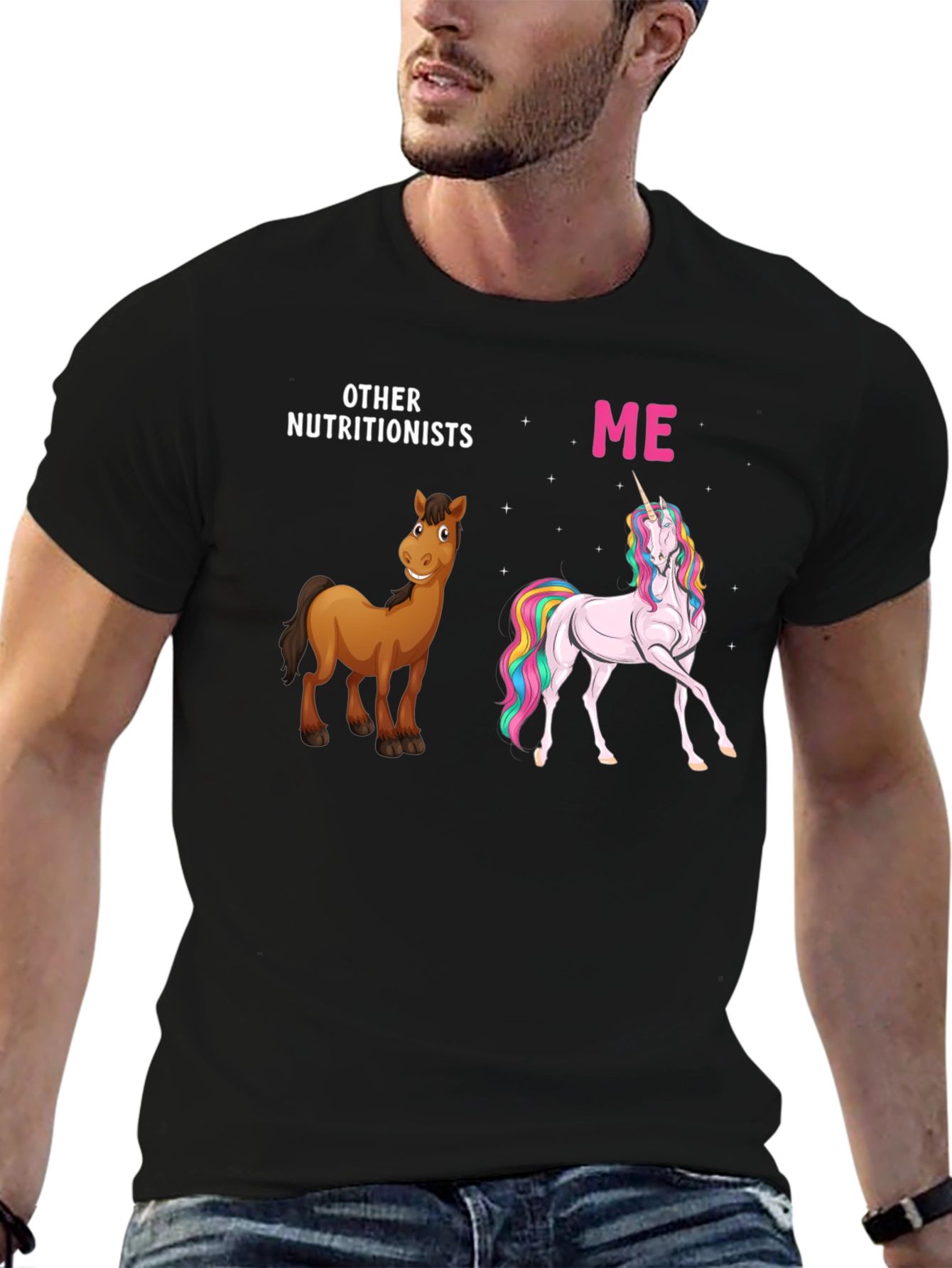 Nutritionist Horse & Unicorn T-Shirt