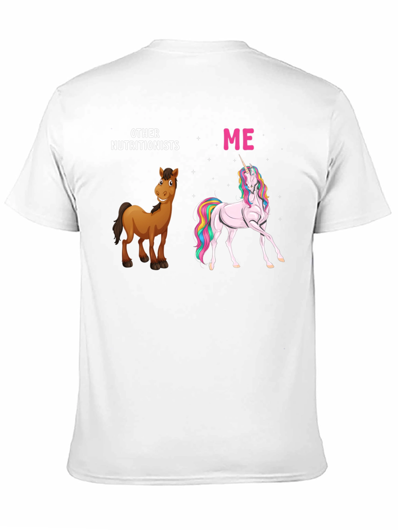 Nutritionist Horse & Unicorn T-Shirt