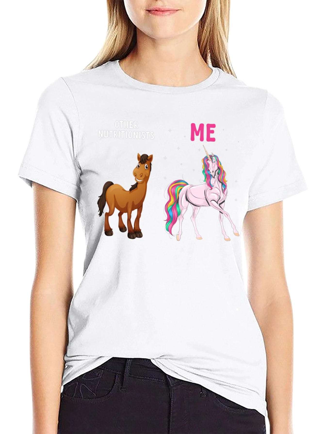 Nutritionist Horse & Unicorn T-Shirt