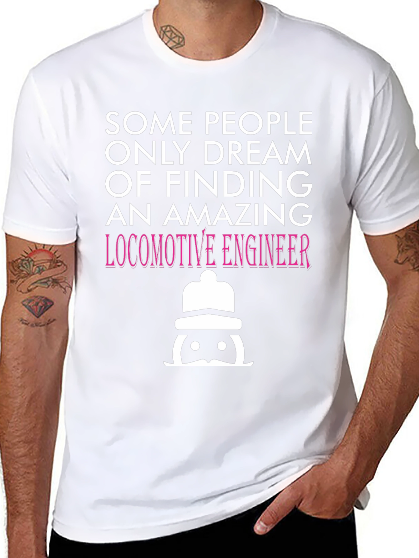 Amazing Locomotive Engineer T-Shirt