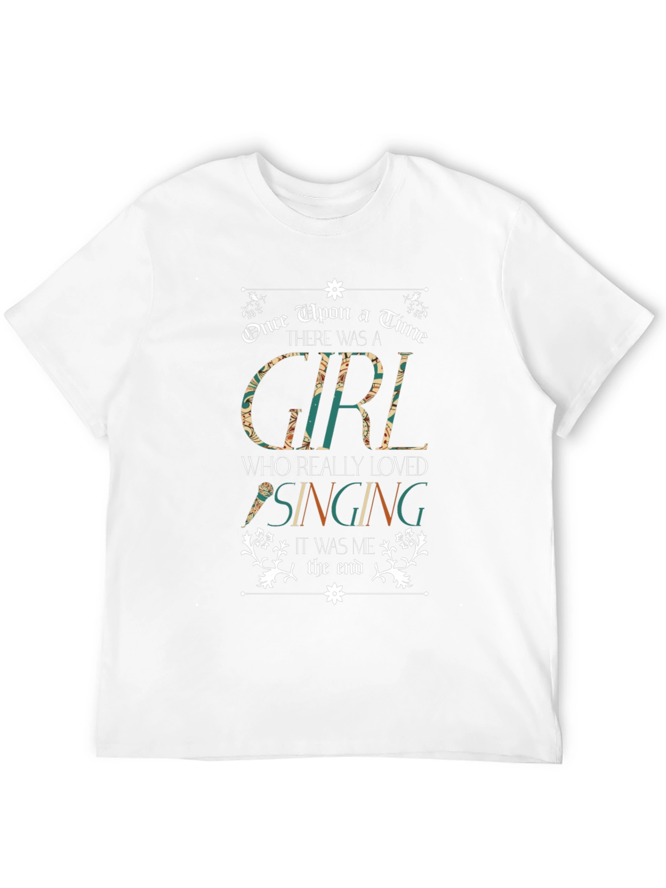 Once Upon a Time Girl Singing Graphic Tee