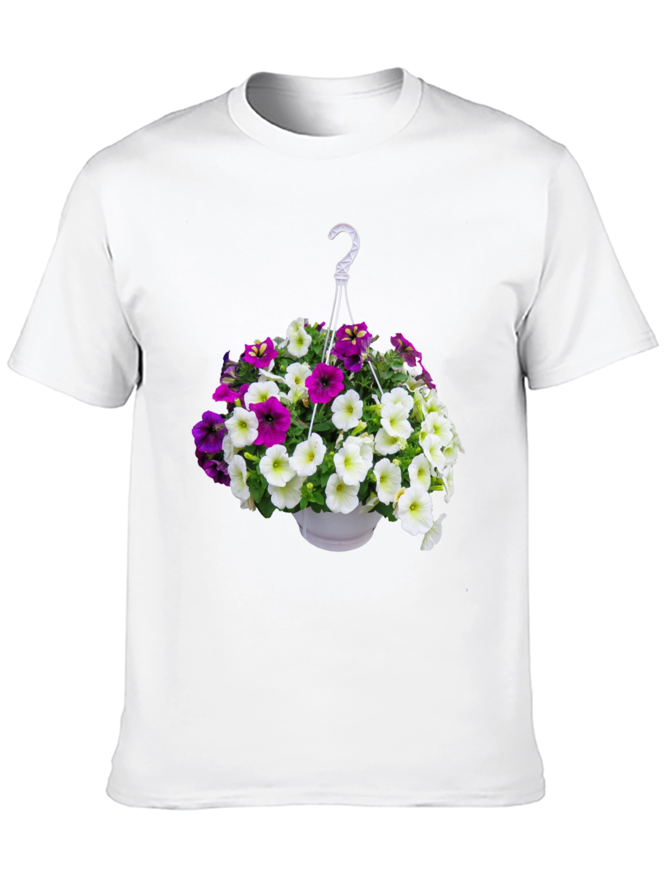 Floral Hanging Basket T-Shirt
