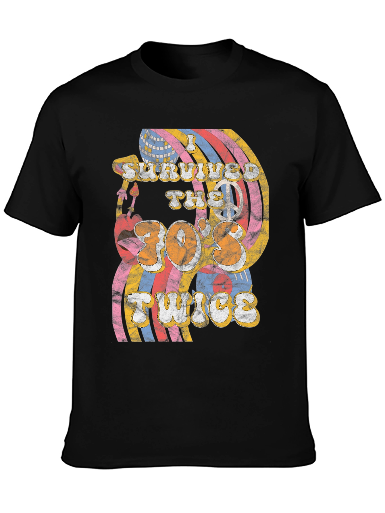 Retro 70s Style T-Shirt