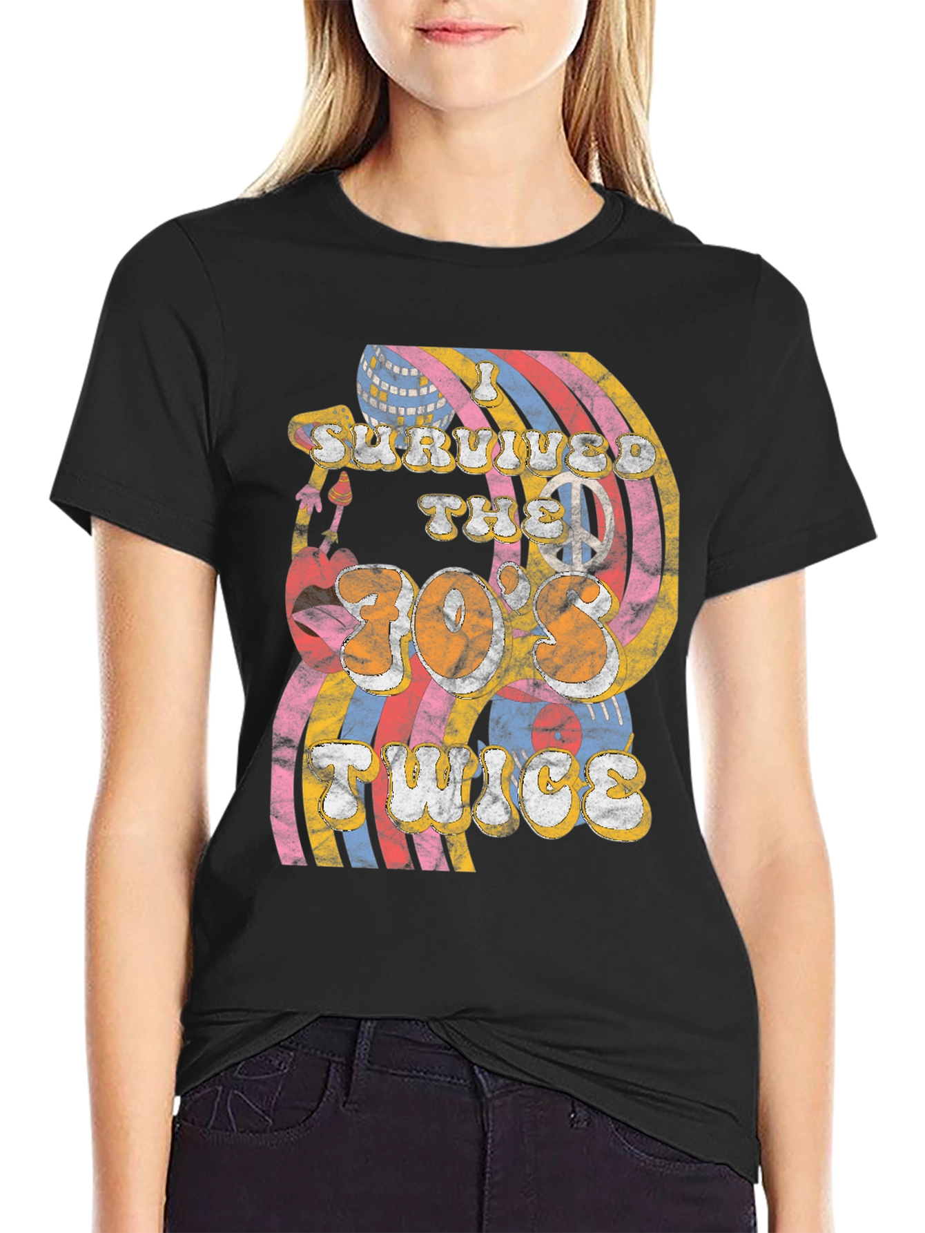 Retro 70s Style T-Shirt