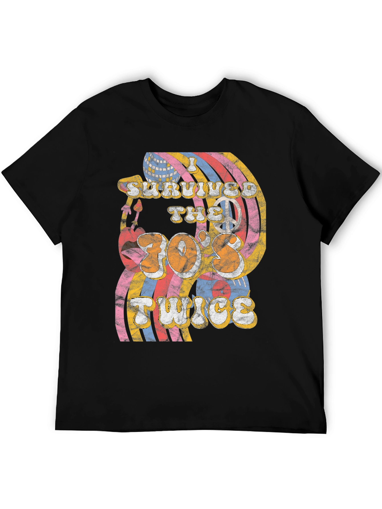 Retro 70s Style T-Shirt