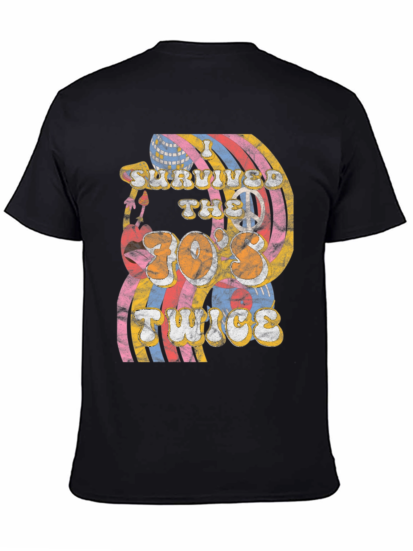 Retro 70s Style T-Shirt
