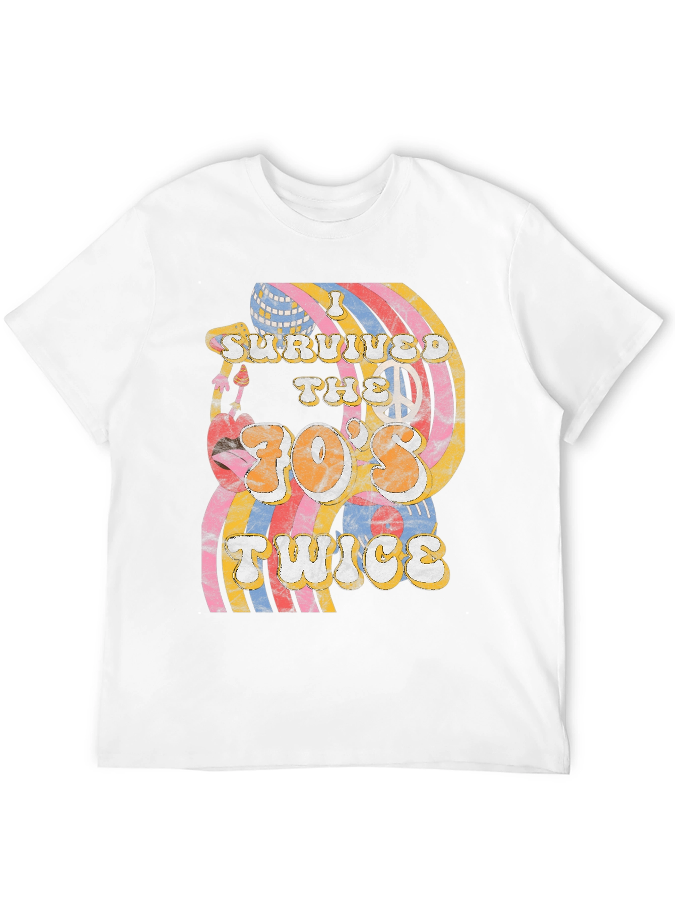 Retro 70s Style T-Shirt