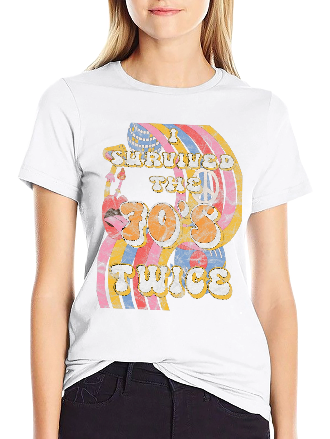 Retro 70s Style T-Shirt