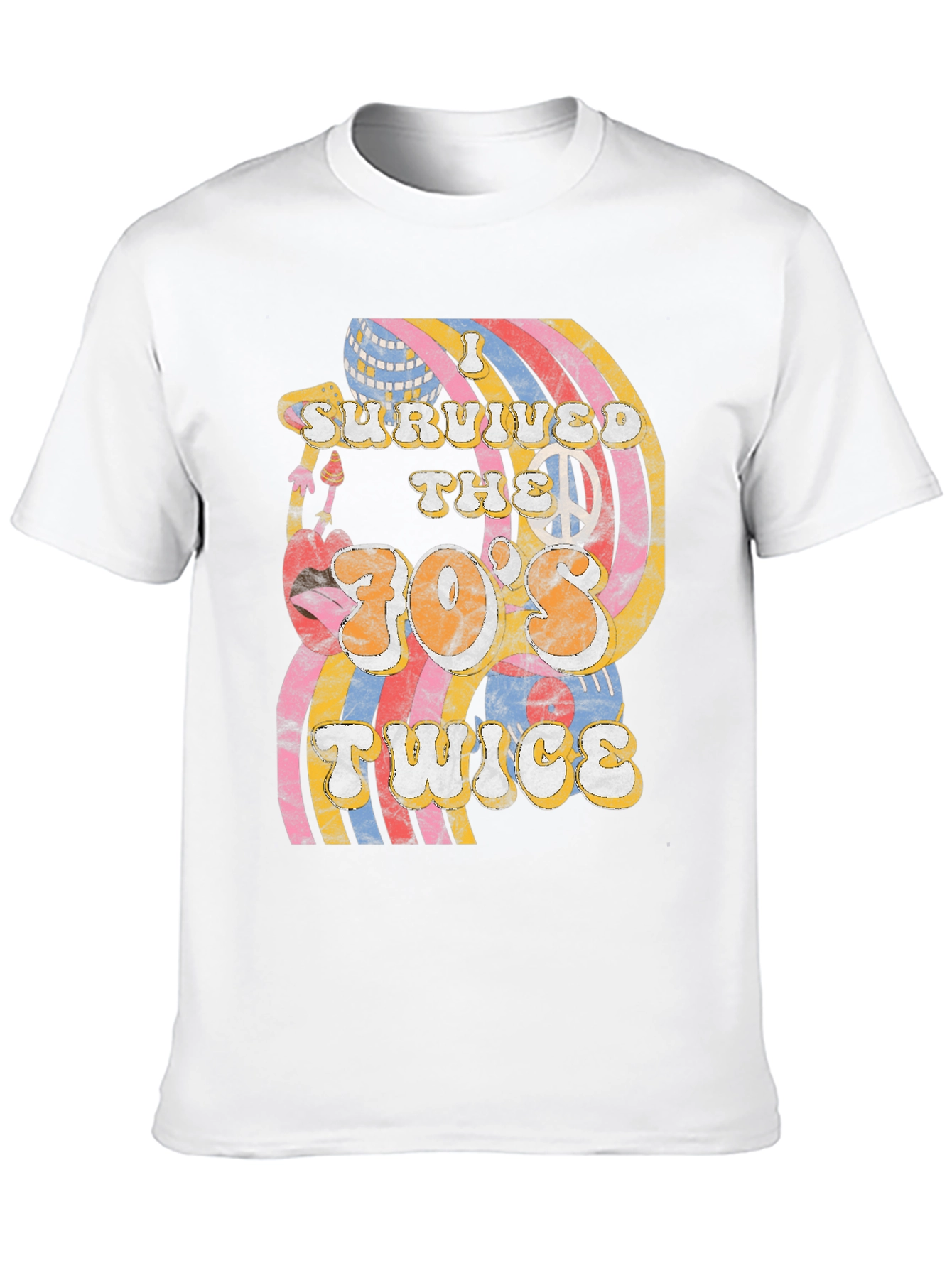 Retro 70s Style T-Shirt