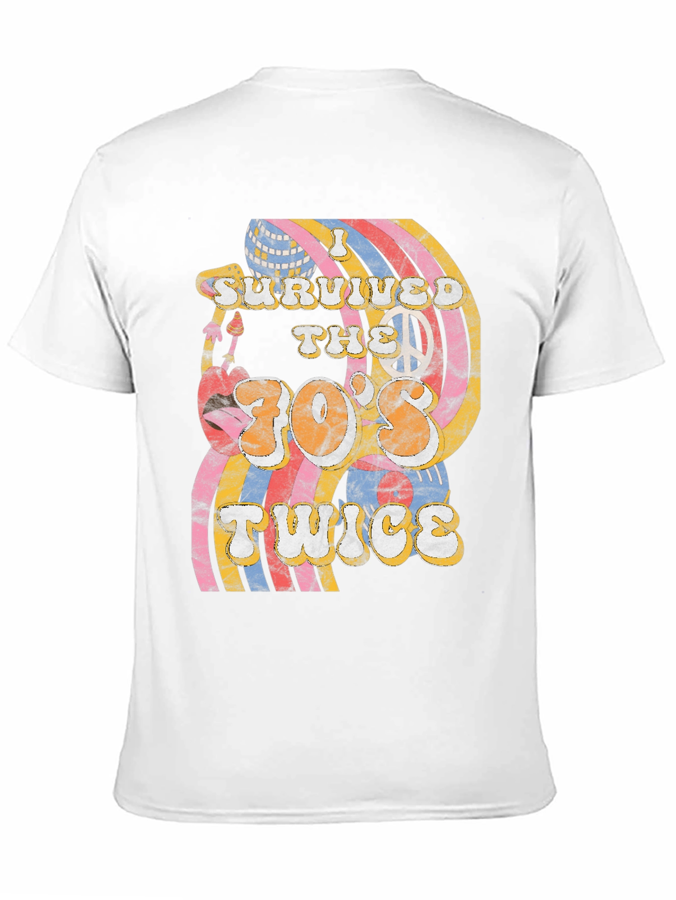 Retro 70s Style T-Shirt