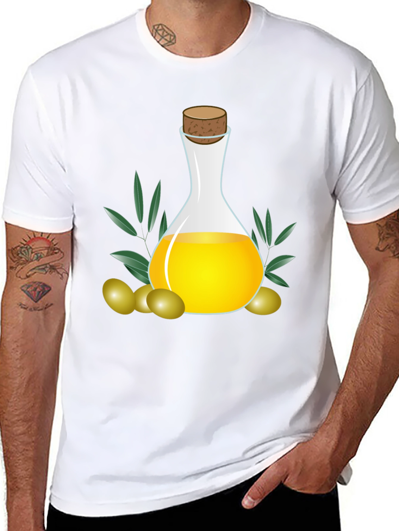 Olive Oil Graphic Tee