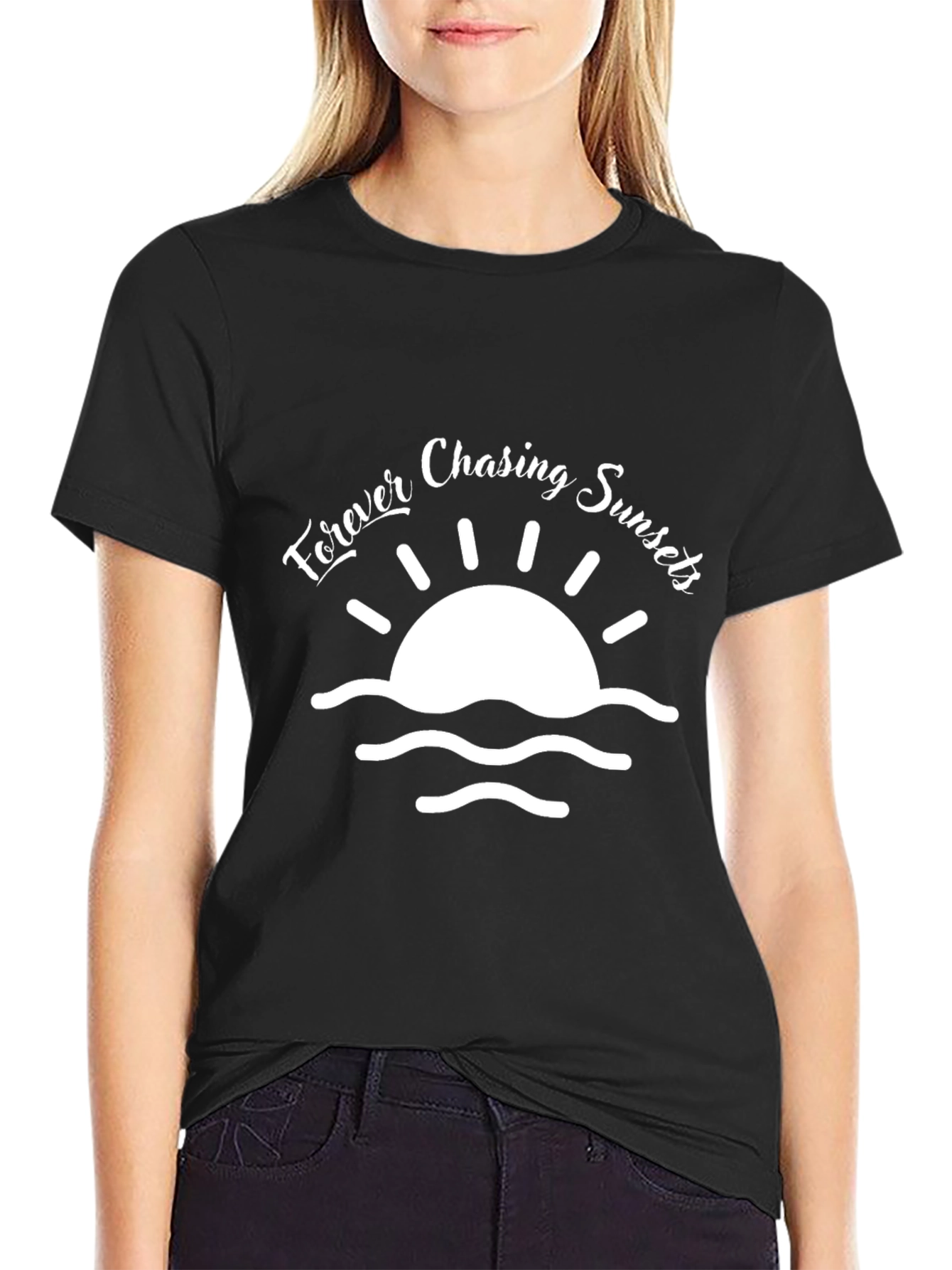 Forever Chasing Sunsets Graphic Tee