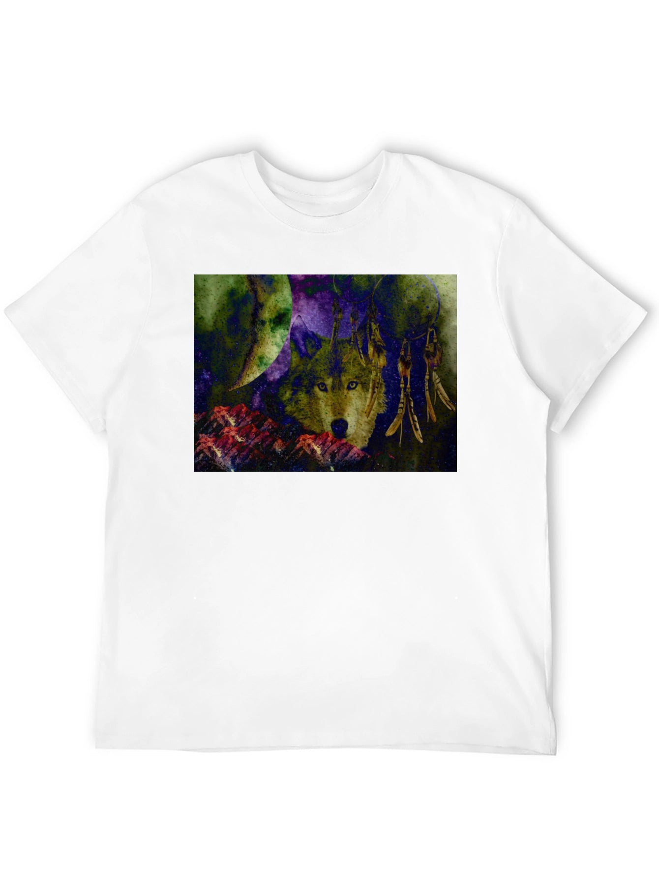 Wolf Dreamcatcher Graphic Tee