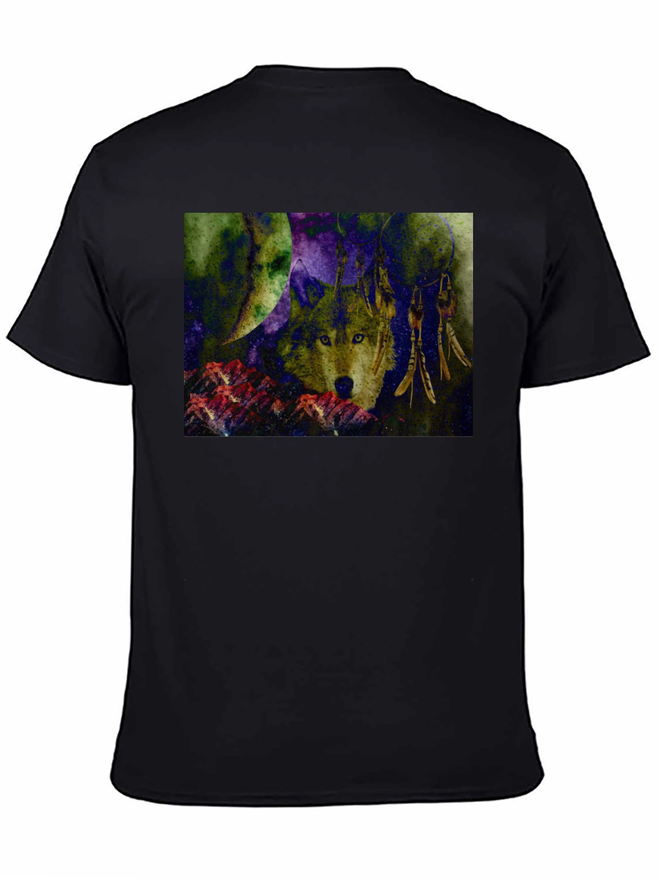 Wolf Dreamcatcher Graphic Tee