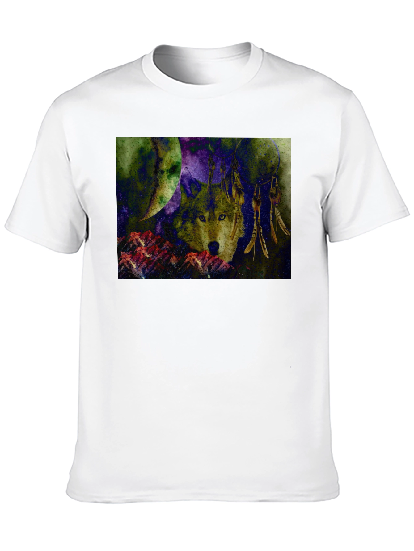 Wolf Dreamcatcher Graphic Tee
