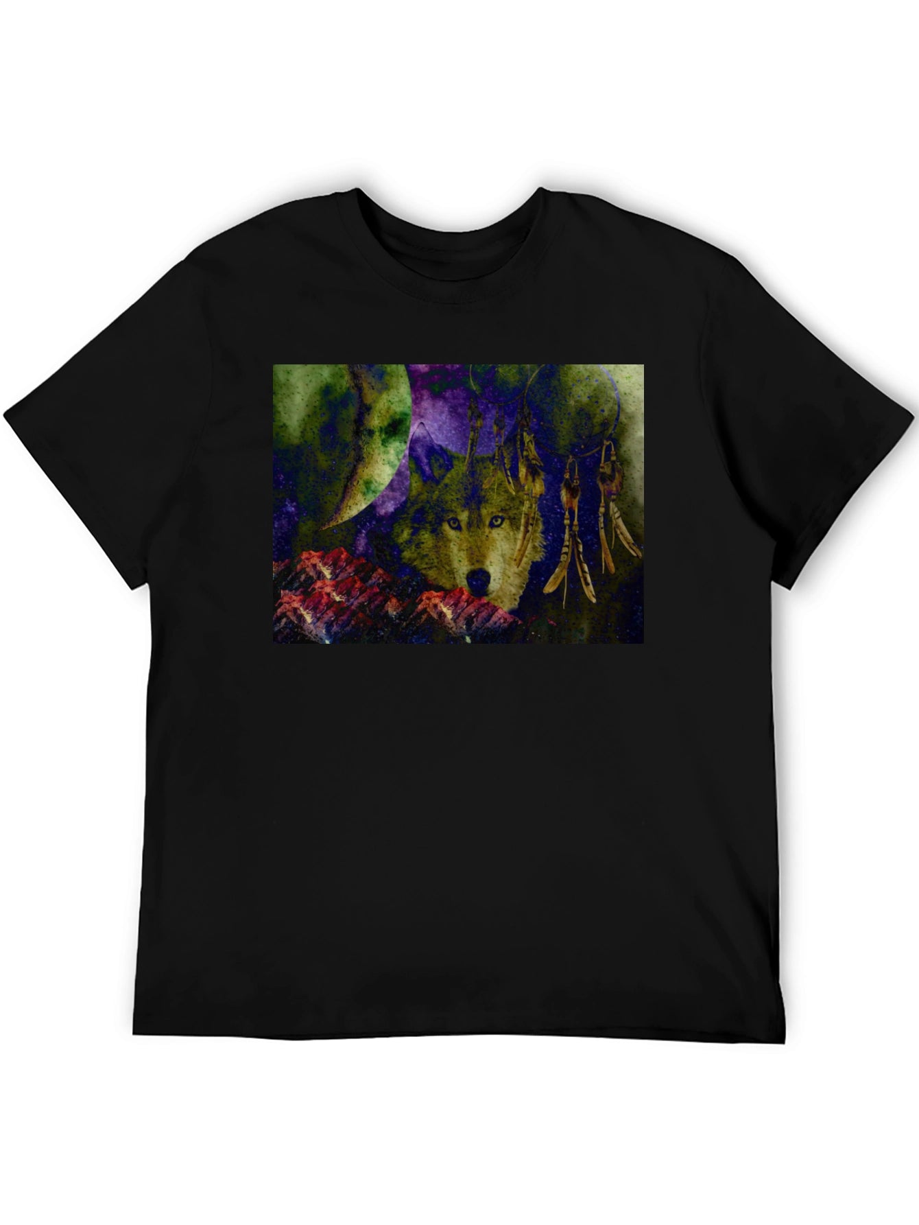 Wolf Dreamcatcher Graphic Tee
