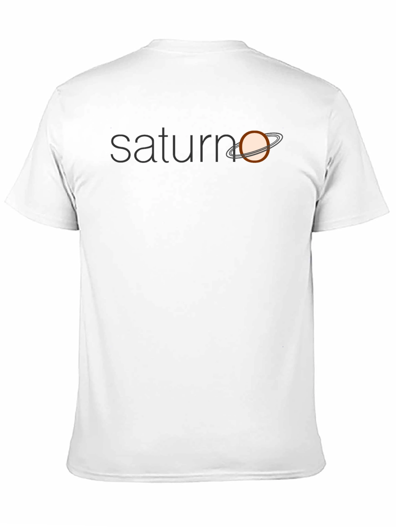 Saturn Graphic Tee - Unique Planet Design