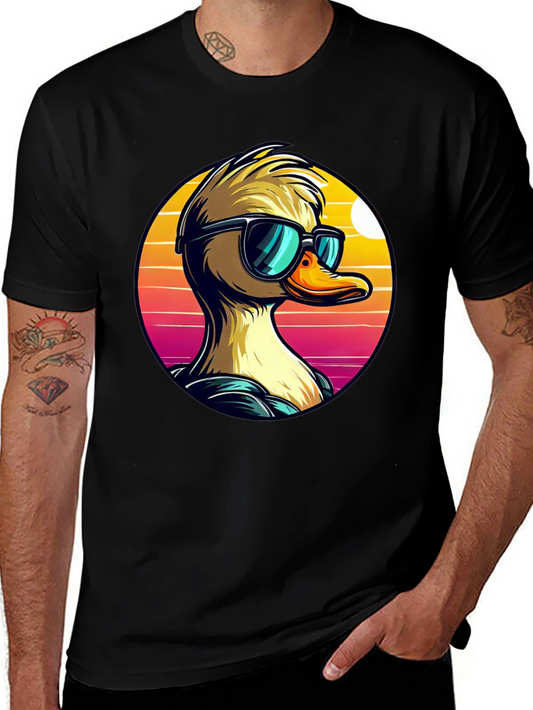 Cool Duck Graphic Tee - Retro Vibes