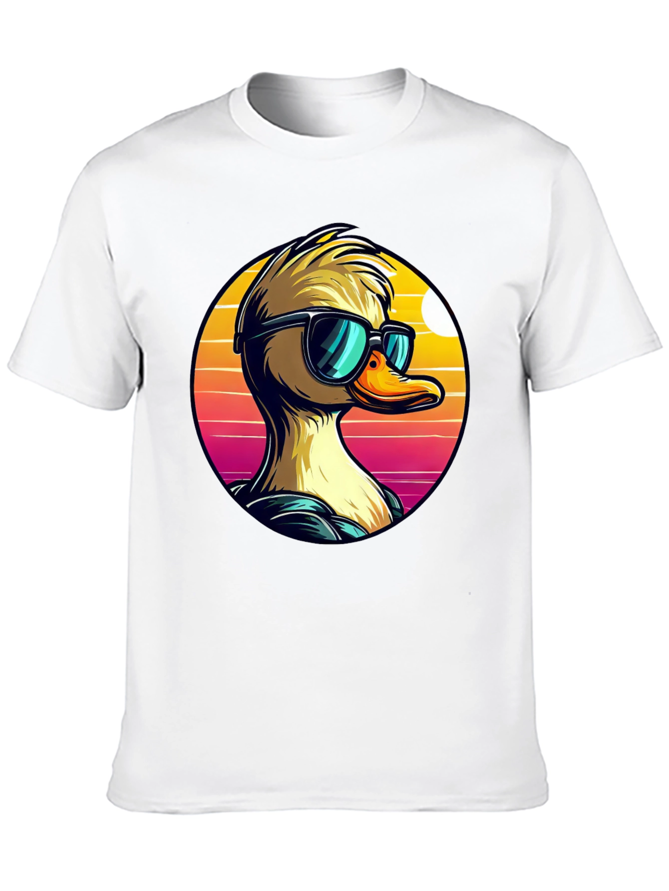 Cool Duck Graphic Tee - Retro Vibes