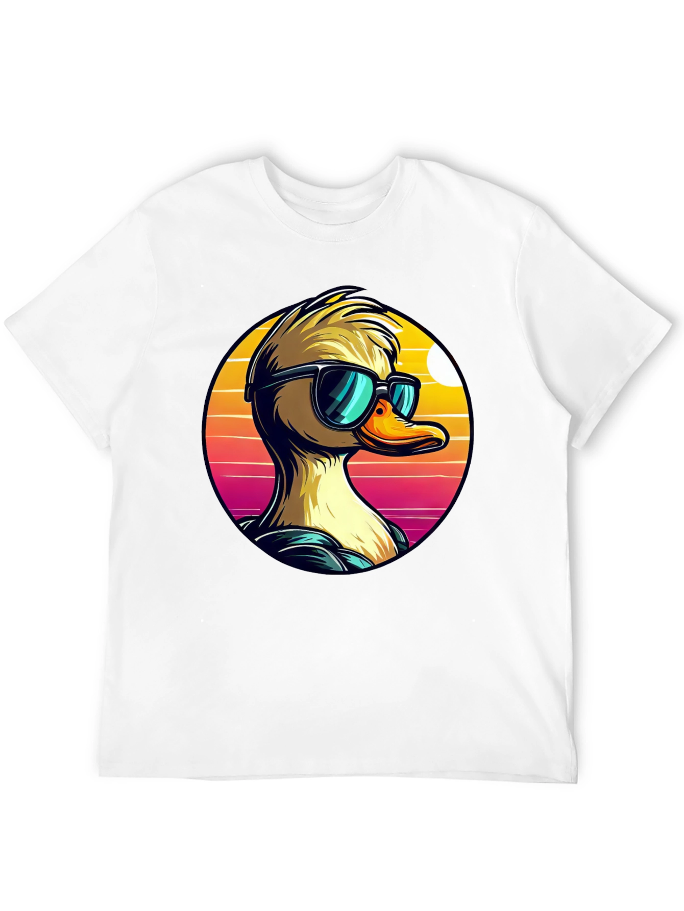 Cool Duck Graphic Tee - Retro Vibes