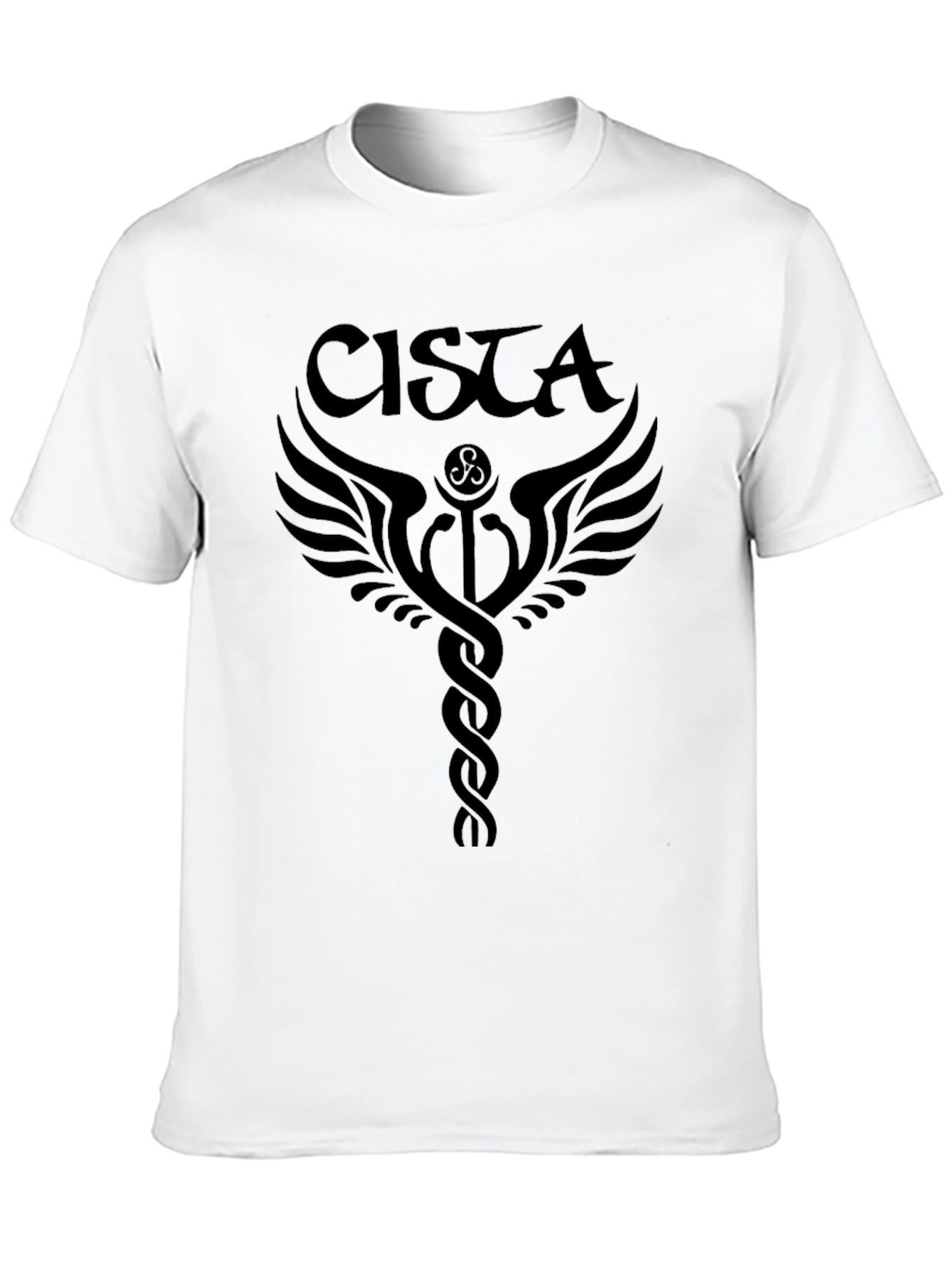 CISTA Graphic Tee - Black