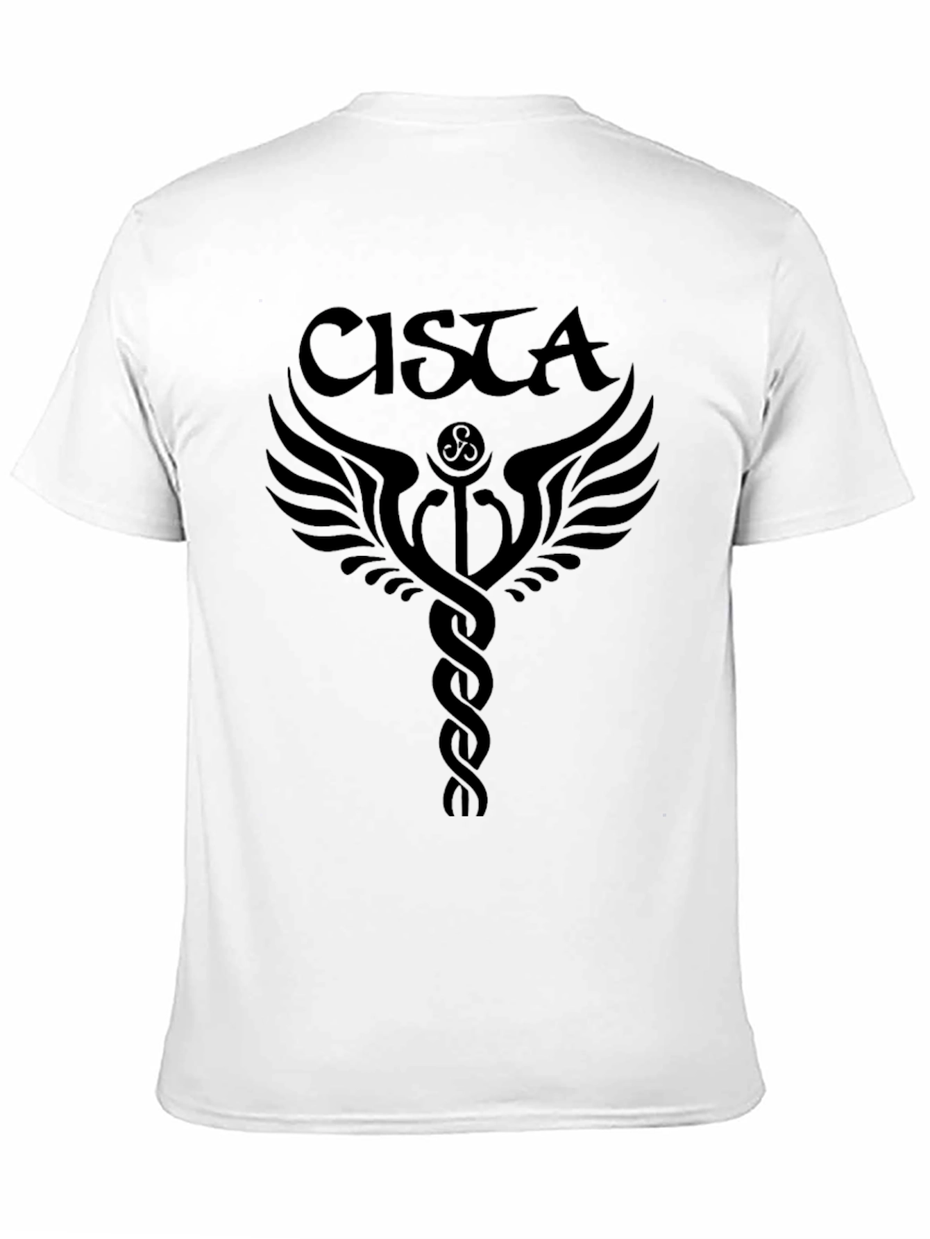 CISTA Graphic Tee - Black