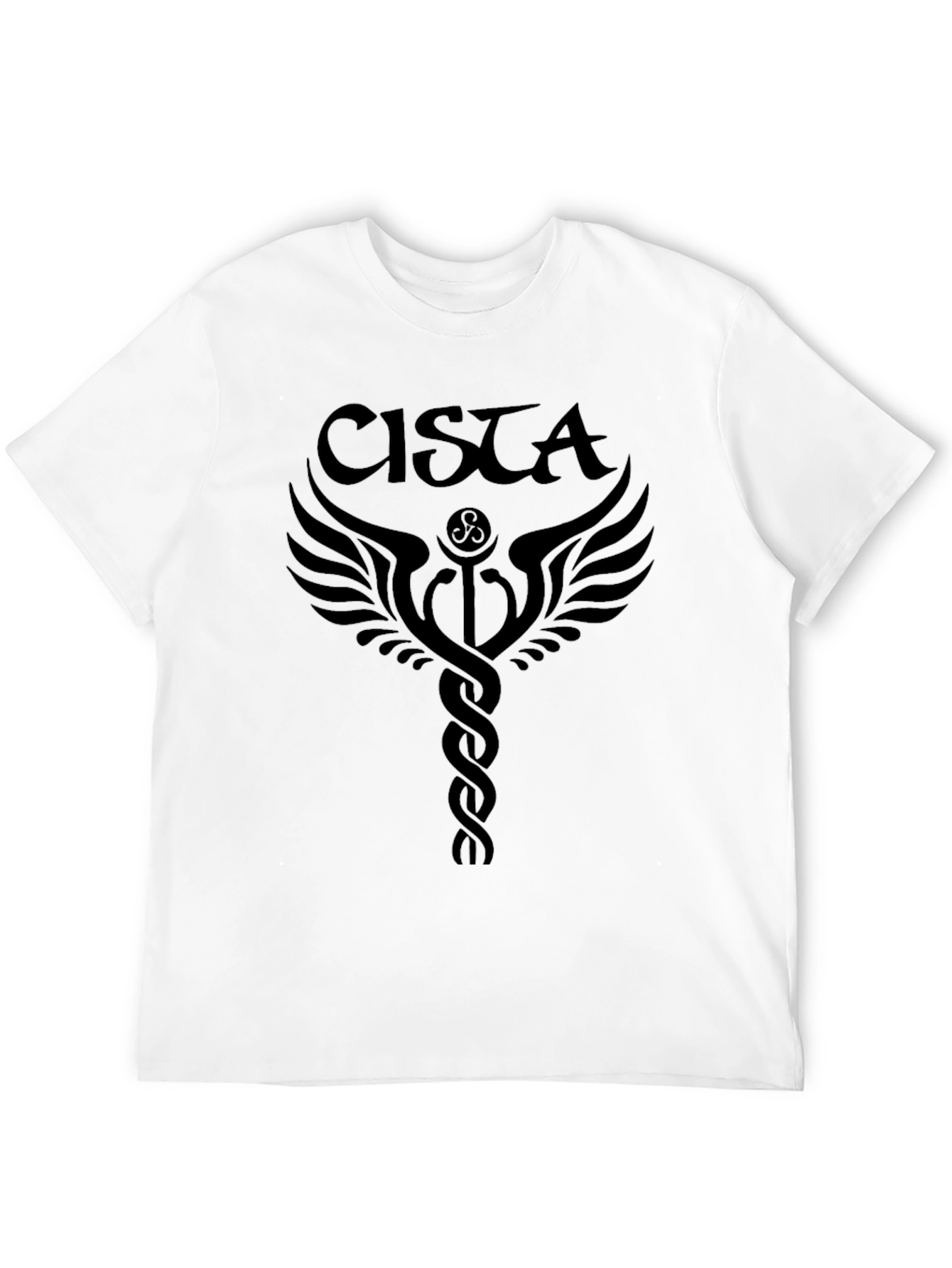 CISTA Graphic Tee - Black