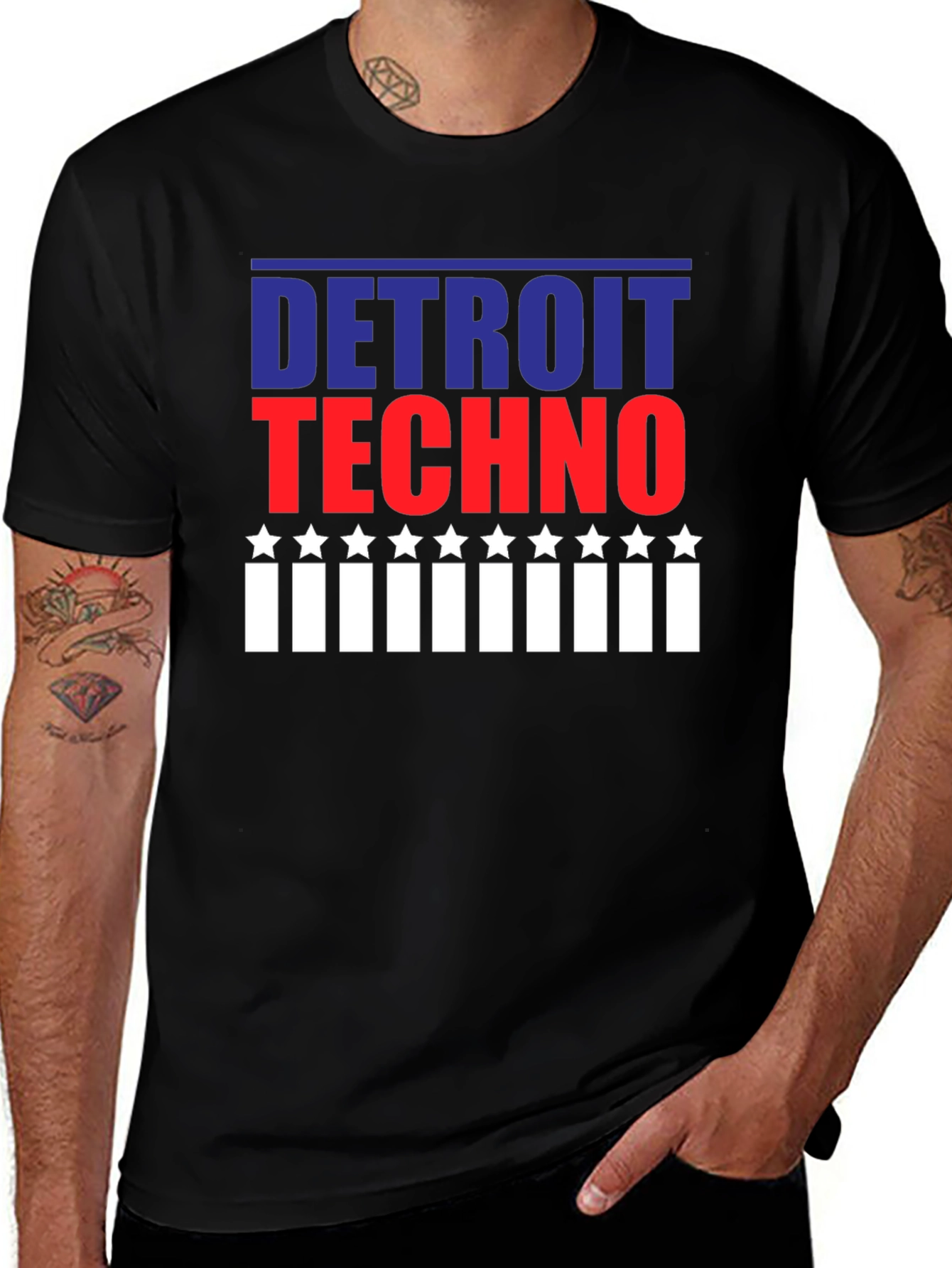 Detroit Techno Graphic Tee