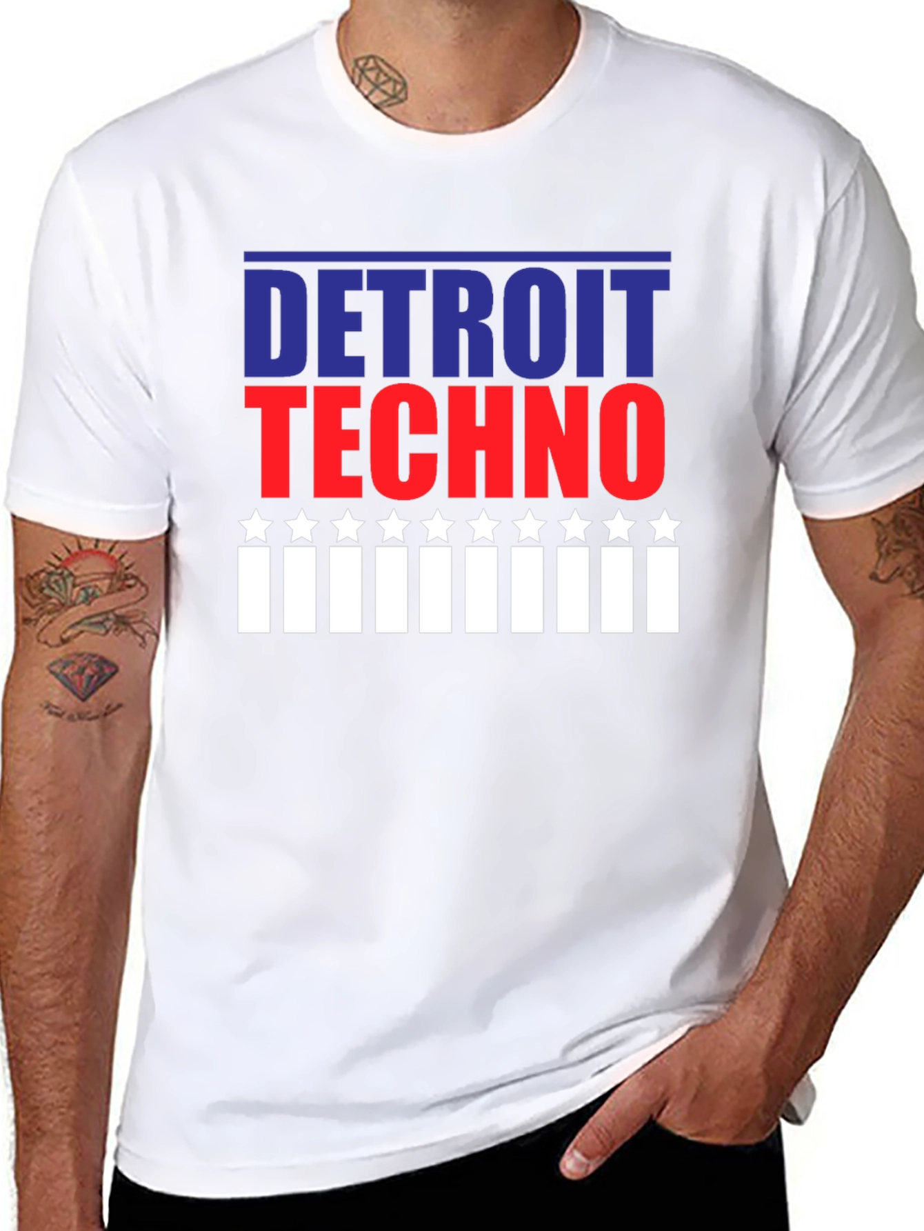 Detroit Techno Graphic Tee