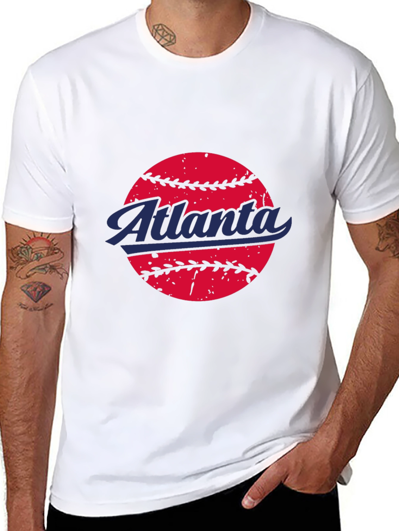Atlanta Baseball Graphic T-Shirt