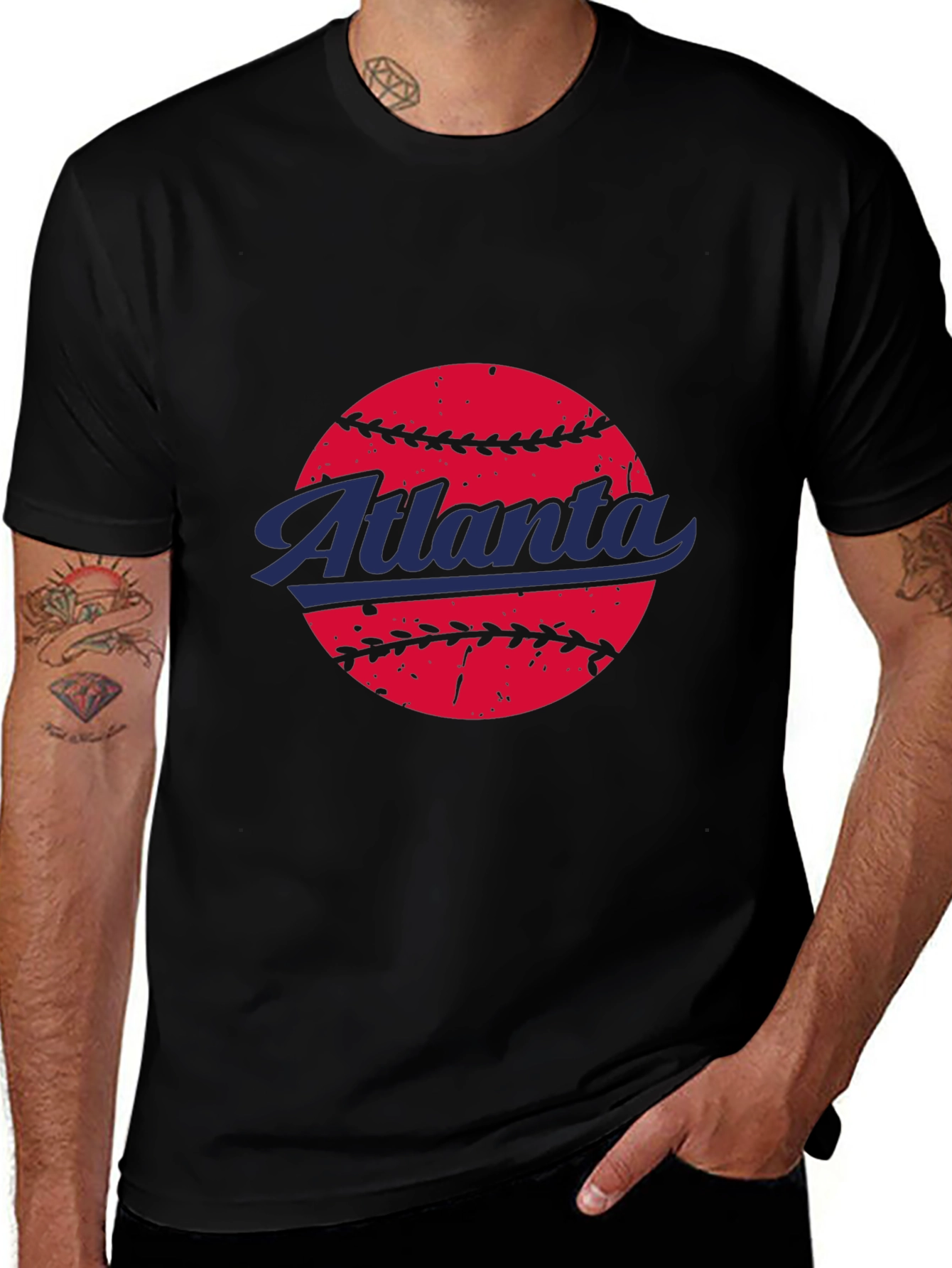 Atlanta Baseball Graphic T-Shirt