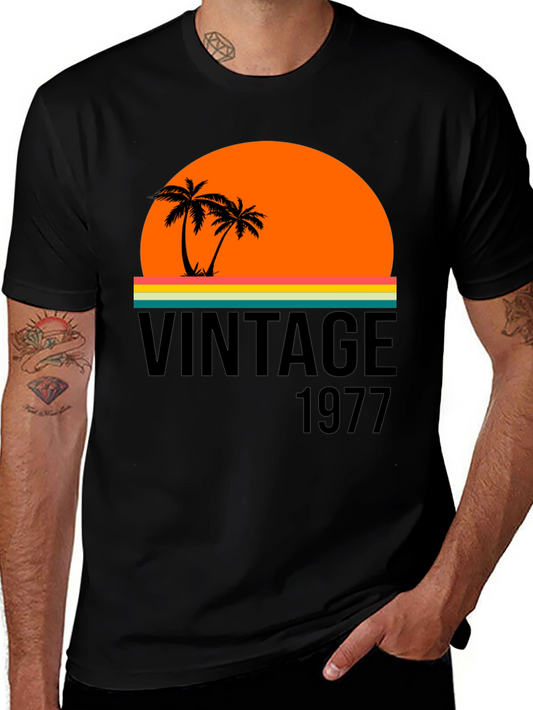 Vintage 1977 Sunset T-Shirt - Retro Style