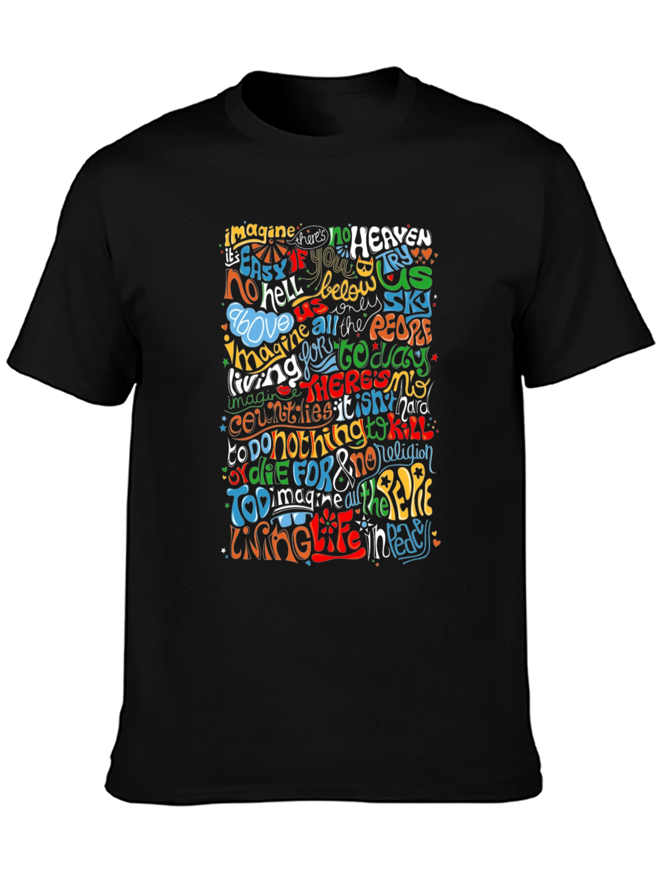 Imagine Peace Graphic T-Shirt