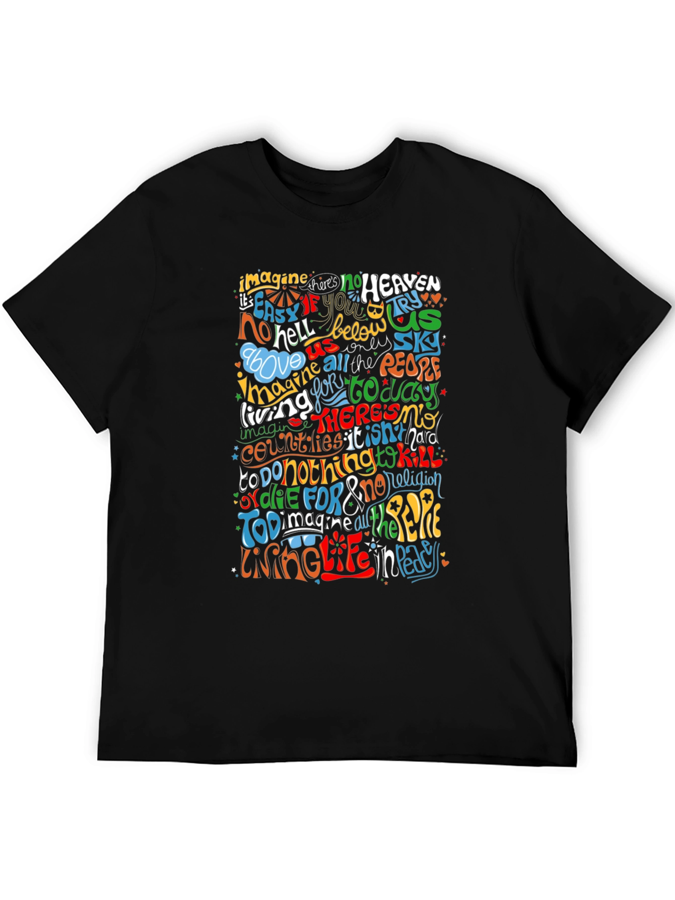 Imagine Peace Graphic T-Shirt