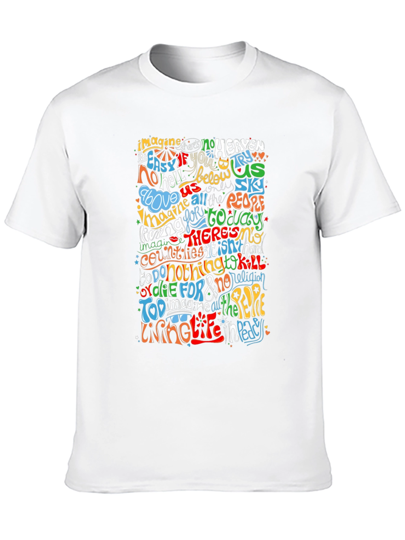 Imagine Peace Graphic T-Shirt