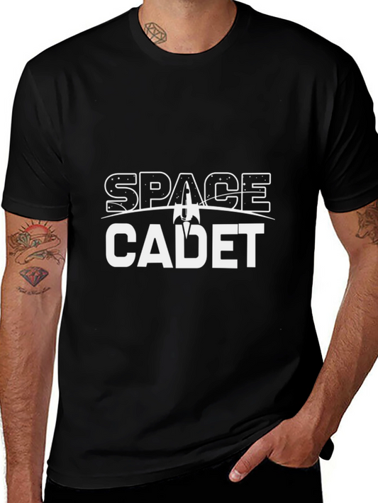 Space Cadet Graphic T-Shirt - Sci-Fi Style