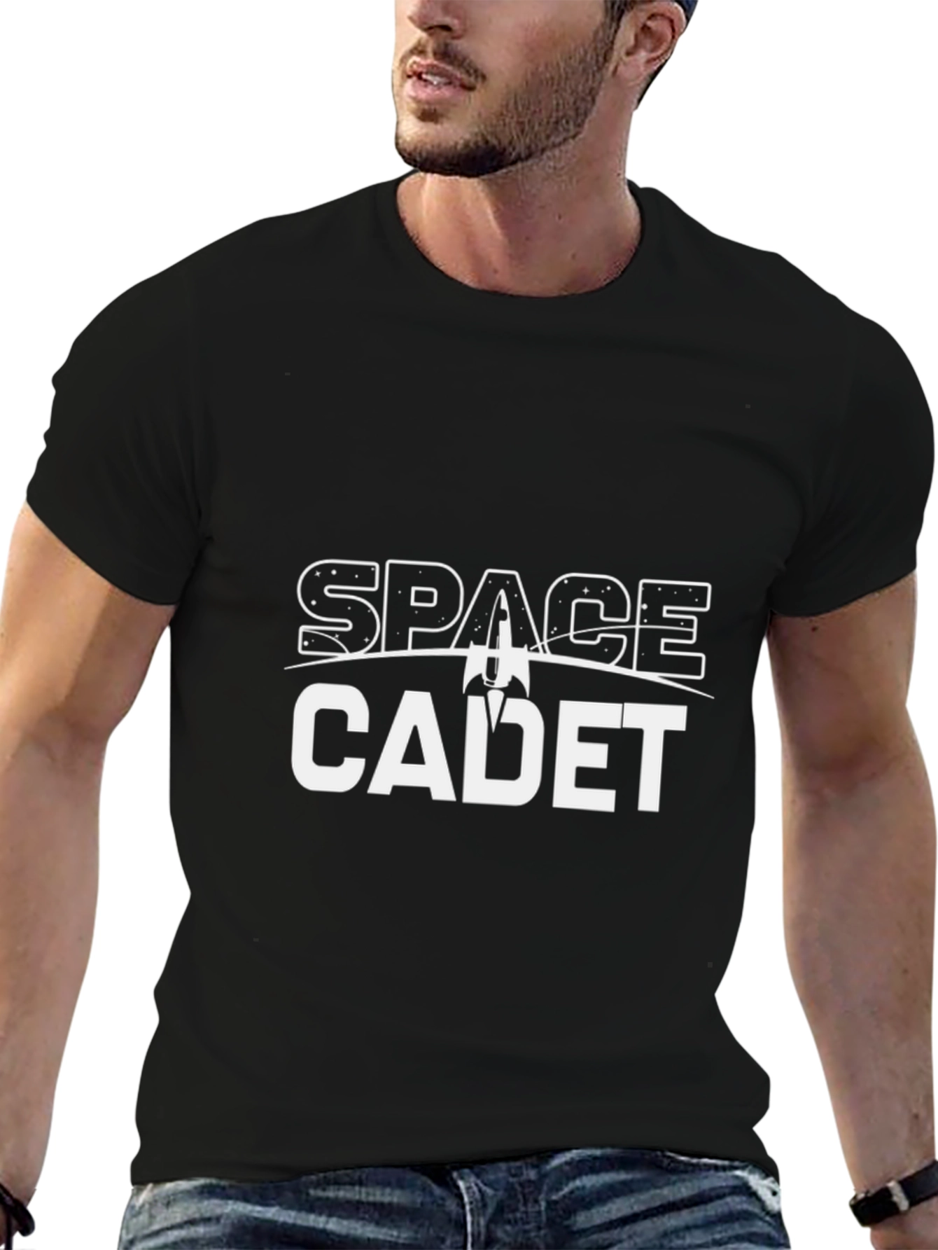 Space Cadet Graphic T-Shirt - Sci-Fi Style