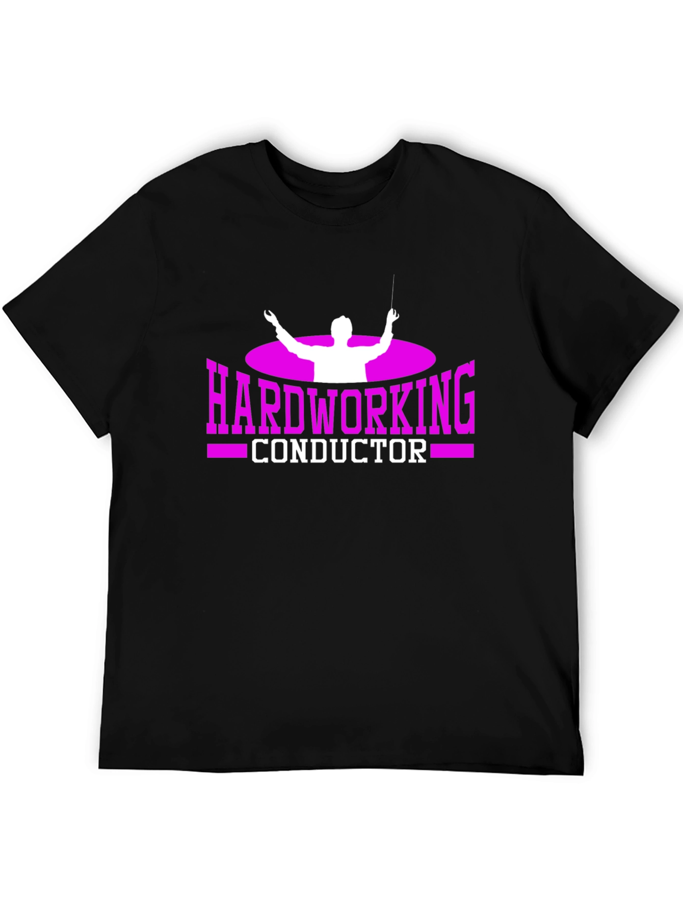 Hardworking Conductor Graphic T-Shirt