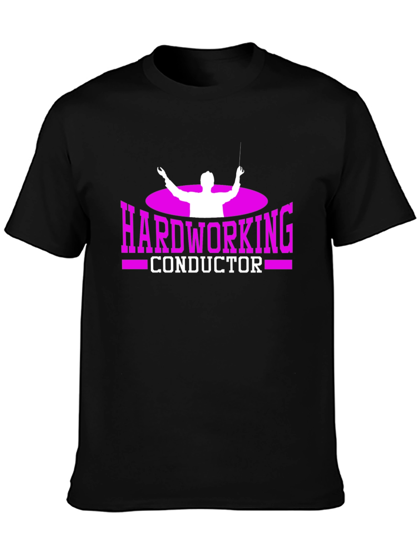 Hardworking Conductor Graphic T-Shirt