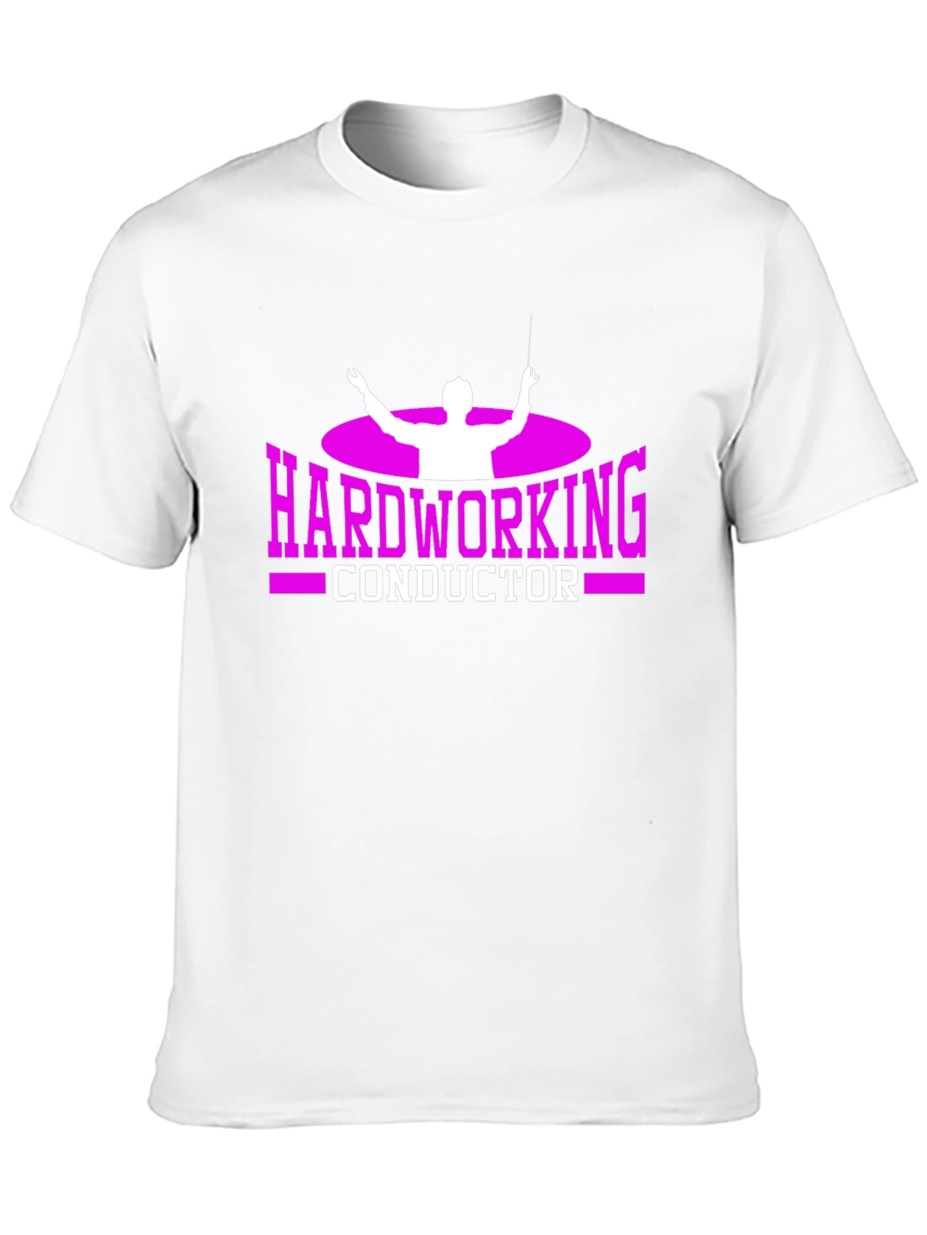 Hardworking Conductor Graphic T-Shirt