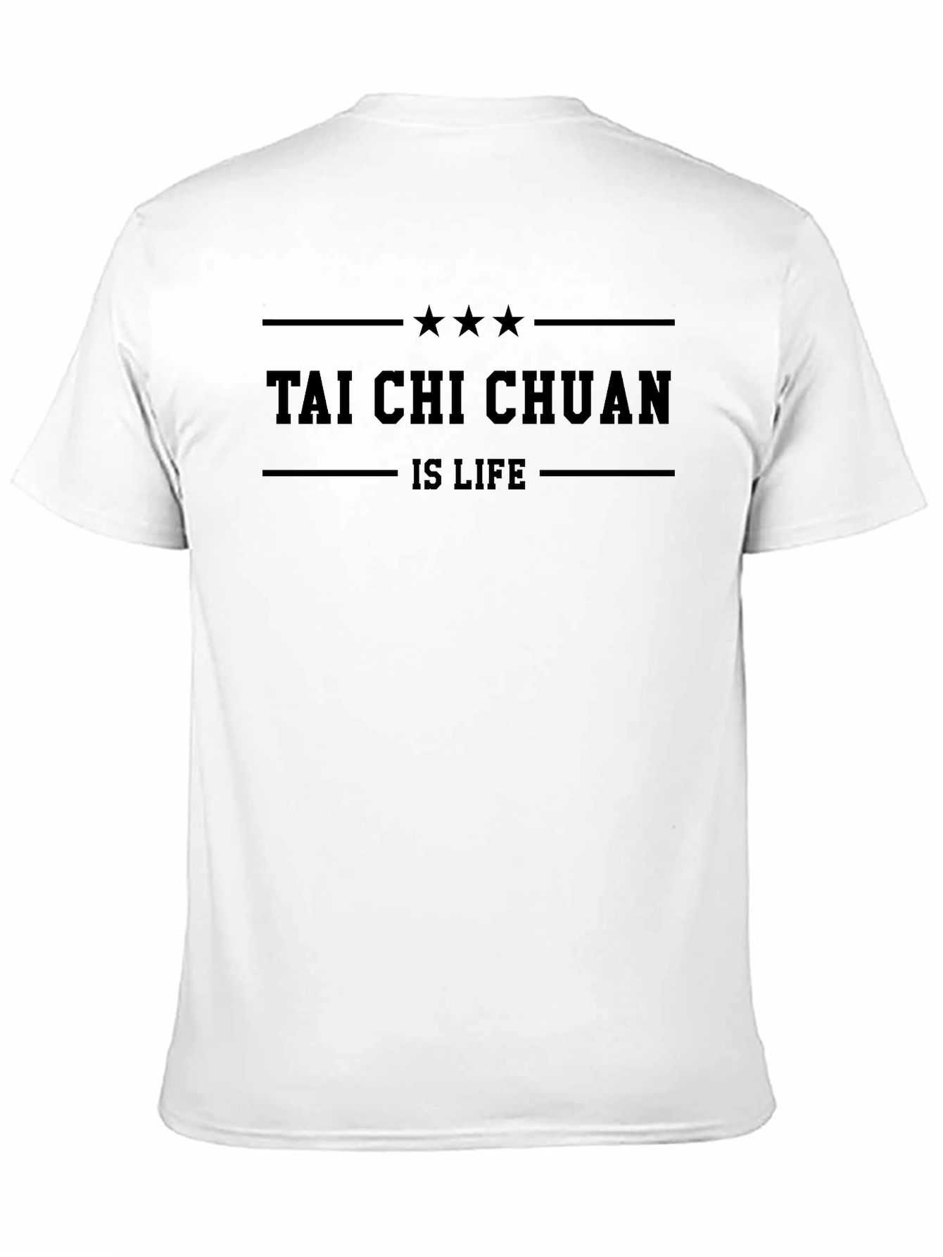 Tai Chi Chuan Is Life Black T-Shirt