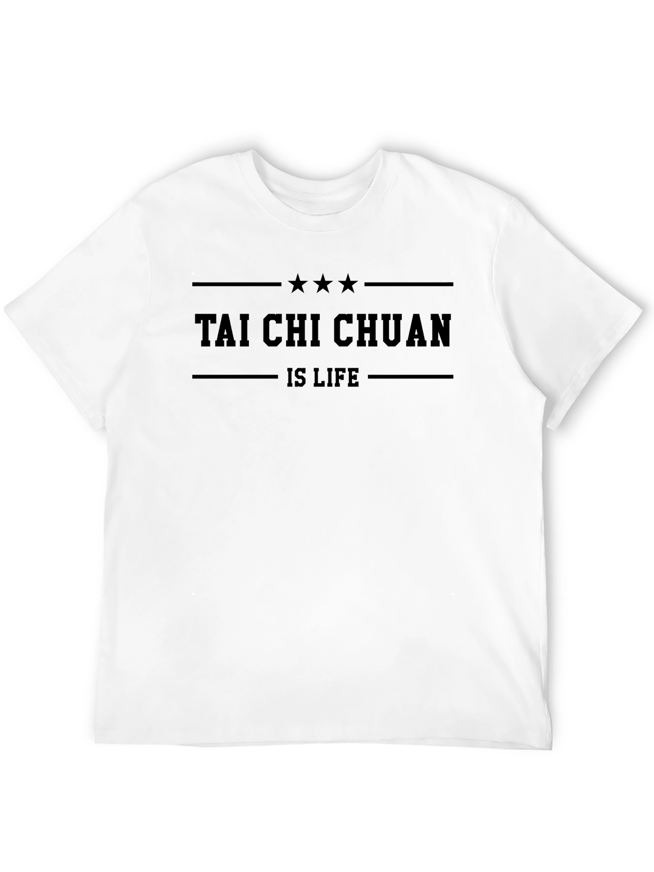 Tai Chi Chuan Is Life Black T-Shirt